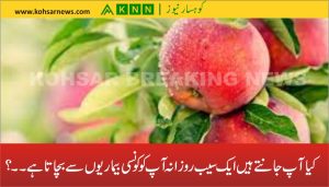 کیا آپ جانتے ہیں ایک سیب روزانہ آپ کو کونسی بیماریوں سے بچاتا ہے۔۔؟