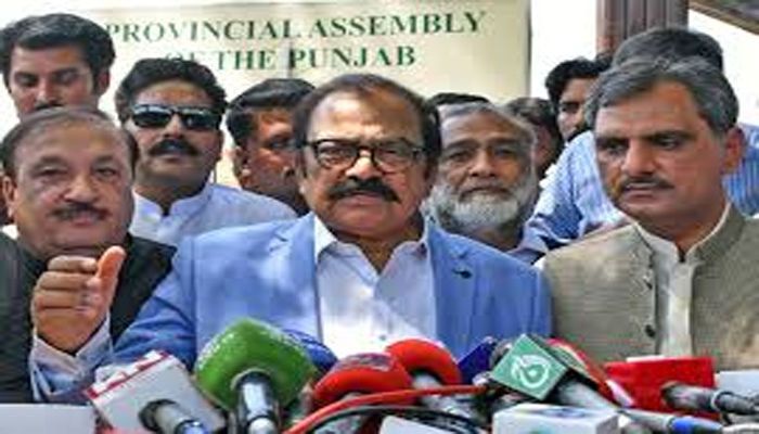 آئینی طور پر چودھری پرویزالٰہی وزیر اعلیٰ نہیں رہے،رانا ثناء اللہ