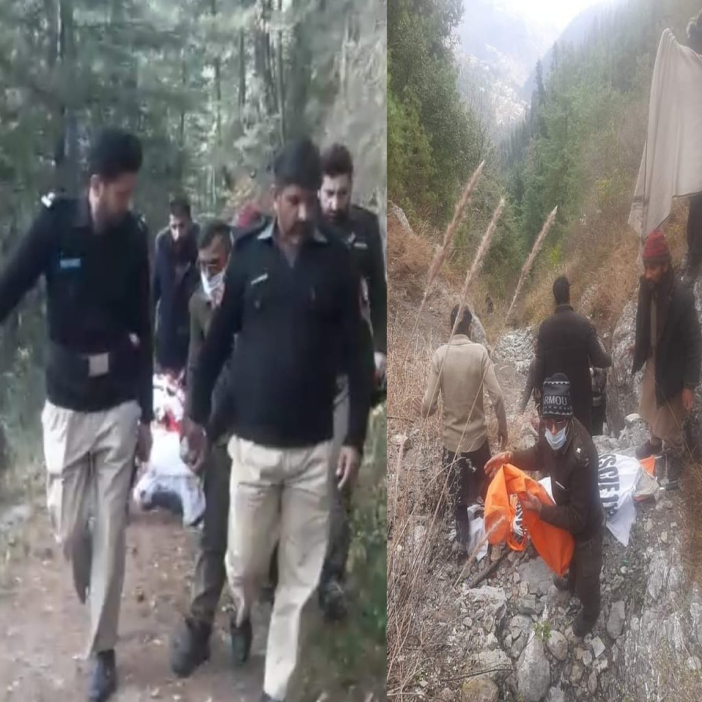 گلیات بندر پوائنٹ پر سیاح کھائی میں گر کر جاں بحق