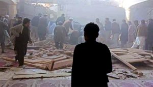 پشاور کی مسجد خون میں نہلا دی گئی