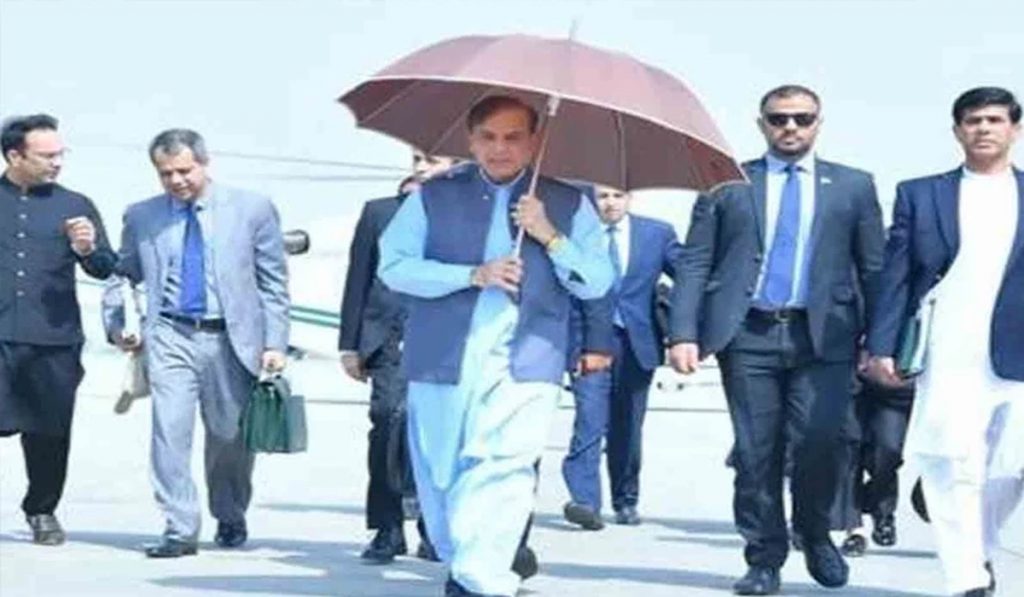 Prime Minister Shahbaz Sharif along with his family reached Murree