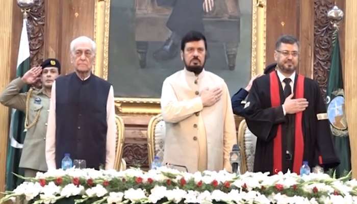 چیف جسٹس پشاور ہائیکورٹ محمد ابراہیم خان نے عہدے کا حلف اٹھالیا