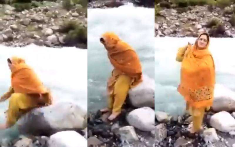 خاتون سکول پرنسپل تصویر بناتے دریا میں ڈوب گئی