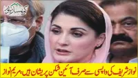 نواز شریف کی واپسی سے صرف آئین شکن پریشان ہیں، مریم نواز