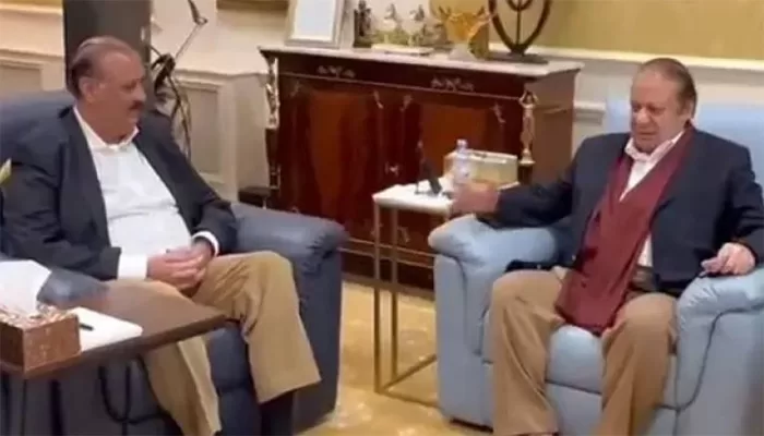 راجہ ریاض ن لیگ میں شامل