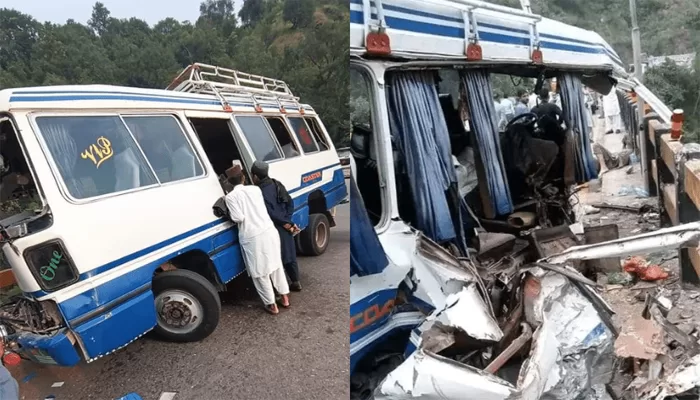 راولاکوٹ،مسافر وین پُل سے ٹکرا گئی،حادثے میں 3 مسافر جاں بحق