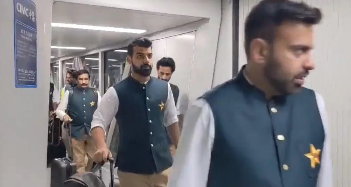 ورلڈکپ میں شرکت کیلئے قومی ٹیم بھارت پہنچ گئی
