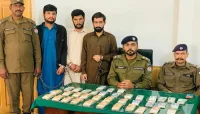 مری میں 3 رکنی ڈکیت گروہ گرفتار ۔35 لاکھ برآمد