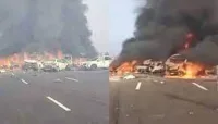 مصر میں ہائی وے پر خوفناک حادثہ، 32 افراد ہلاک