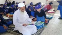 تیمر گرہ کے 65 سالہ دلاور خان کا پہلی جماعت میں داخلہ