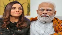 مودی جی! اتنی دھاندلی کے بعد بھی ہار گئے؛ حریم شاہ کا طنز