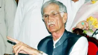 پاکستان کے مجرم مراد سعید اور پی ٹی آئی ہیں، پرویز خٹک