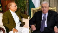 صدر عارف علوی کا فلسطینی ہم منصب سے ٹیلی فونک رابطہ
