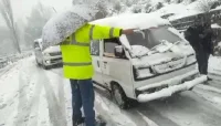 مری میں برف باری سیزن کے لیے خصوصی ٹریفک انتظامات