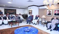 آصف زرداری سے بی این پی رہنماؤں کی ملاقات