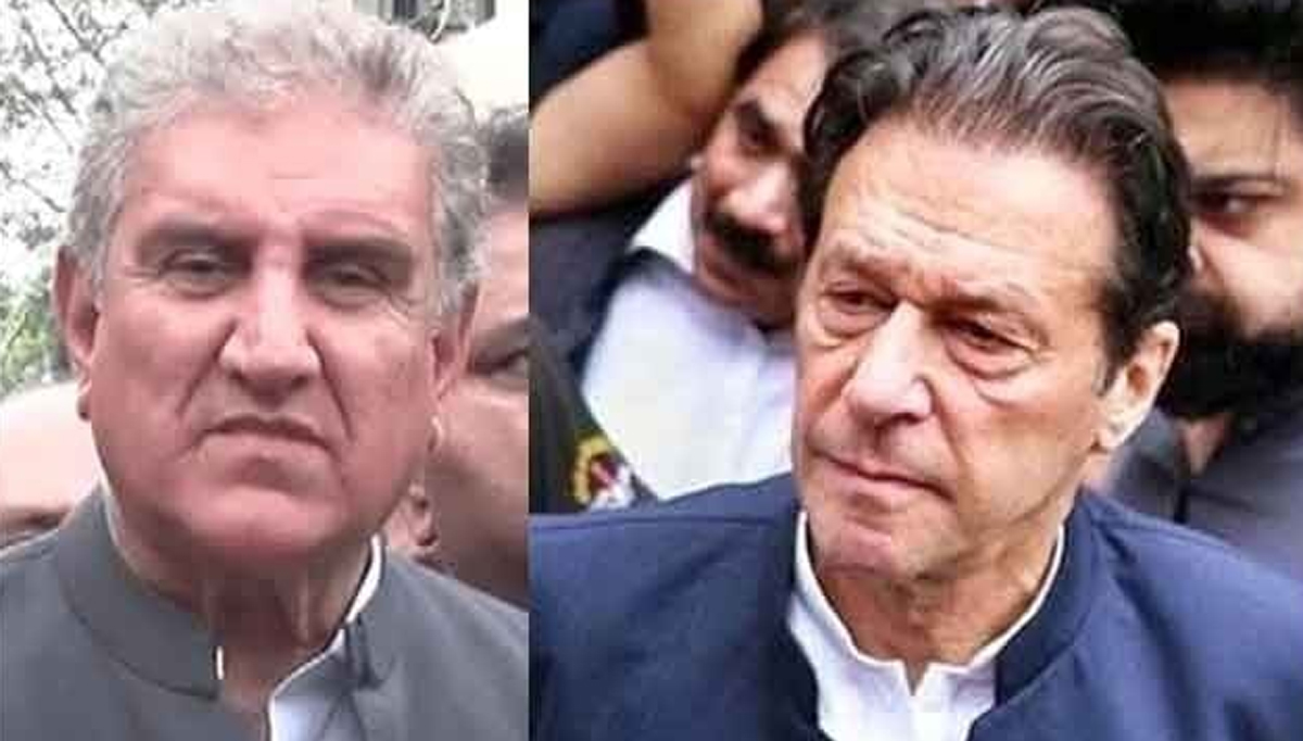 سائفر کیس میں عمران خان، شاہ محمود قریشی پر فرد جرم عائد