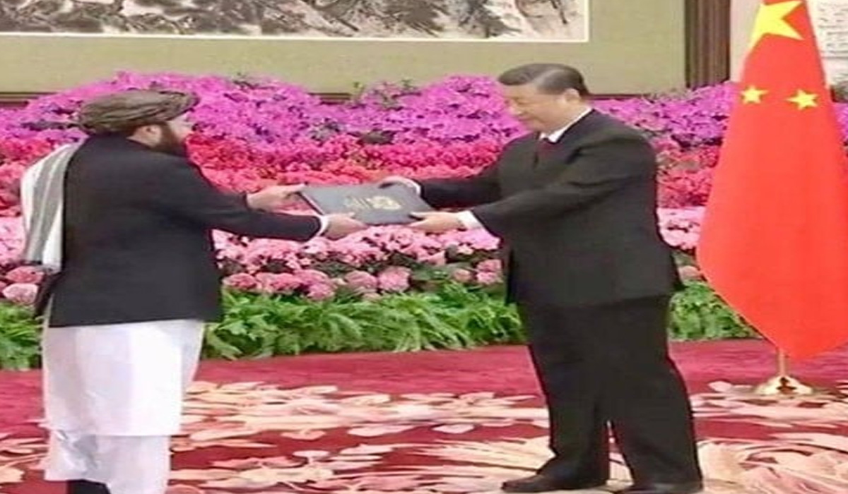چین طالبان سفیر کی اسناد قبول کرنے والا پہلا ملک بن گیا