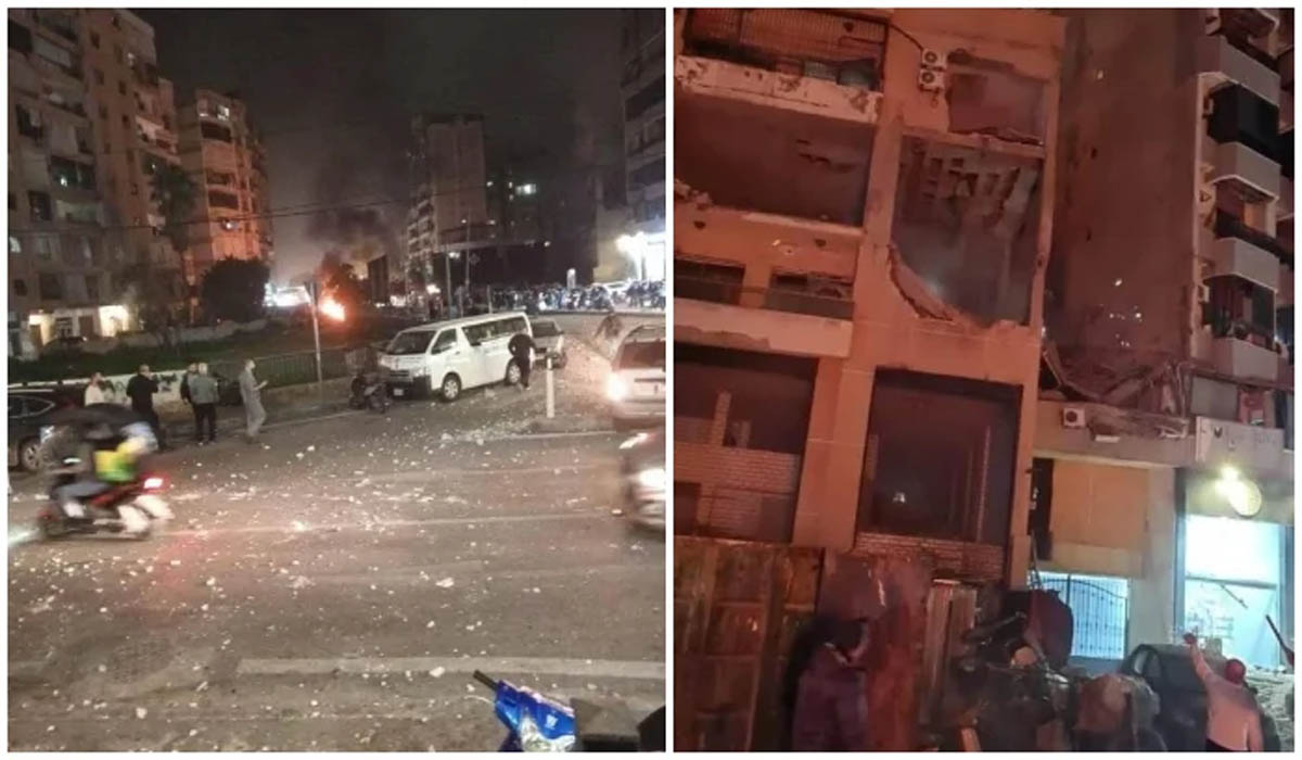 اسرائیل کا لبنان کے دارالحکومت بیروت میں حماس کے دفتر پر ڈرون حملہ