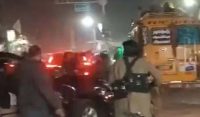 چوہدری پرویزالٰہی کی اہلیہ کی ریلی پر فائرنگ، ایک شخص زخمی