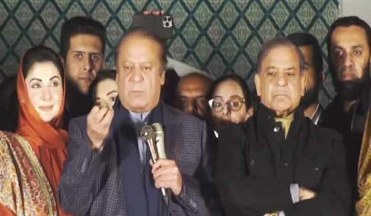 نوازشریف کی تمام جماعتوں کو ملکر حکومت بنانے کی پیشکش