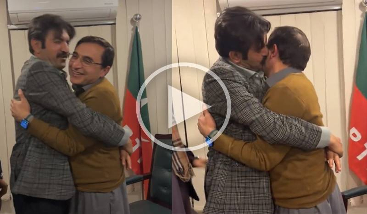 Sher Afzal Marwat reconciled with Chairman PTI Barrister Gauhar