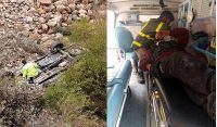 ایبٹ آباد، ڈی ایس پی گلیات کی گاڑی کھائی میں جا گری ،2 اہلکار زخمی