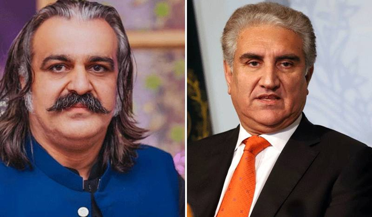علی امین گنڈاپوراورشاہ محمود کے ناقابل ضمانت وارنٹ گرفتاری جاری