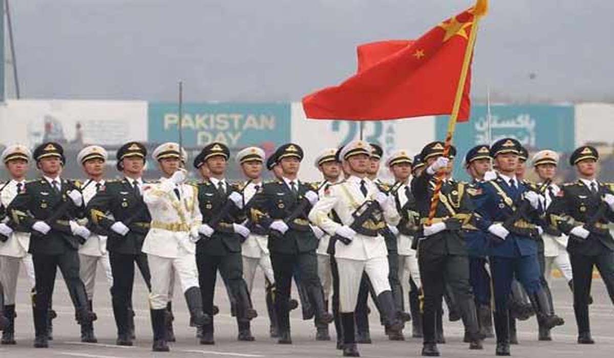 یوم پاکستان پریڈ میں چینی دستے کی شرکت نئے عسکری تعلقات کا آغاز ہے: ترجمان چینی وزارت خارجہ