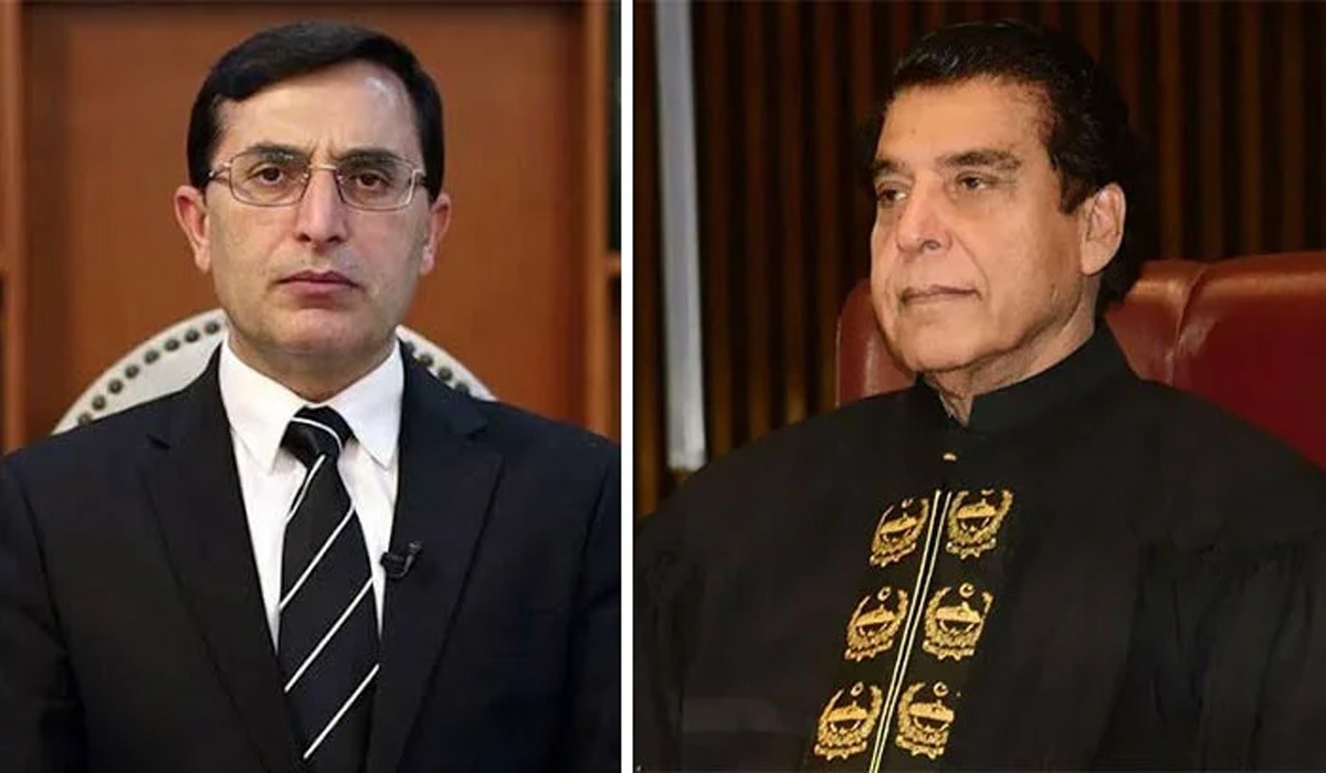 بیرسٹر گوہر اور اسپیکر پرویز اشرف میں فارم 45 پر تکرار