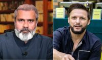 شاہد آفریدی اور عمران ریاض کی لفظی تکرار جنگ میں تبدیل