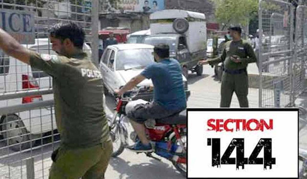ضمنی انتخابات،حکومت پنجاب نے دفعہ 144 نافذ کر دی