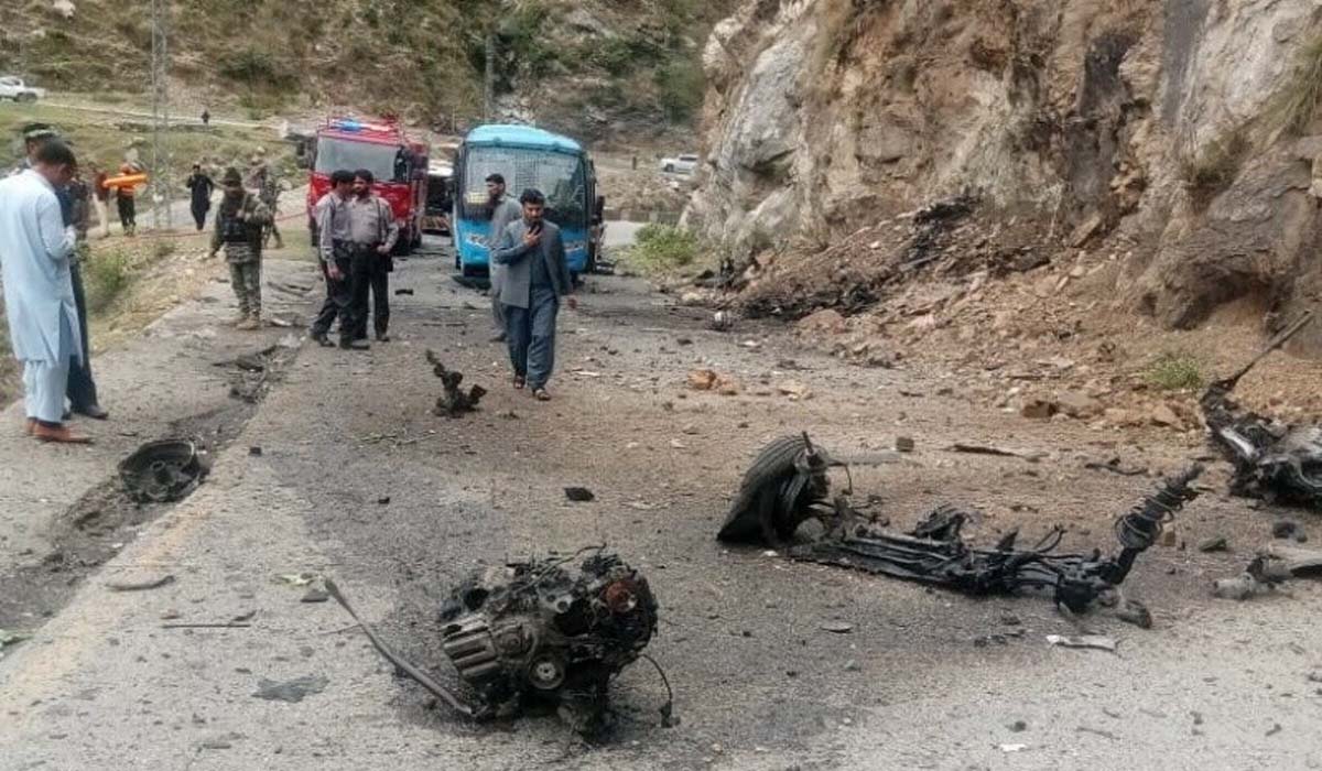 چینی انجینئرز بس حملہ،4 دہشتگردگرفتار