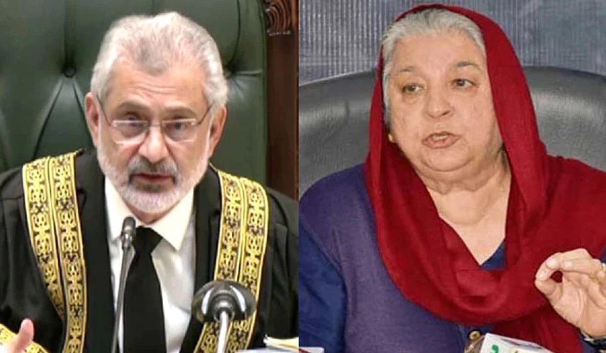 ڈاکٹر یاسمین راشد کا چیف جسٹس کے نام خط