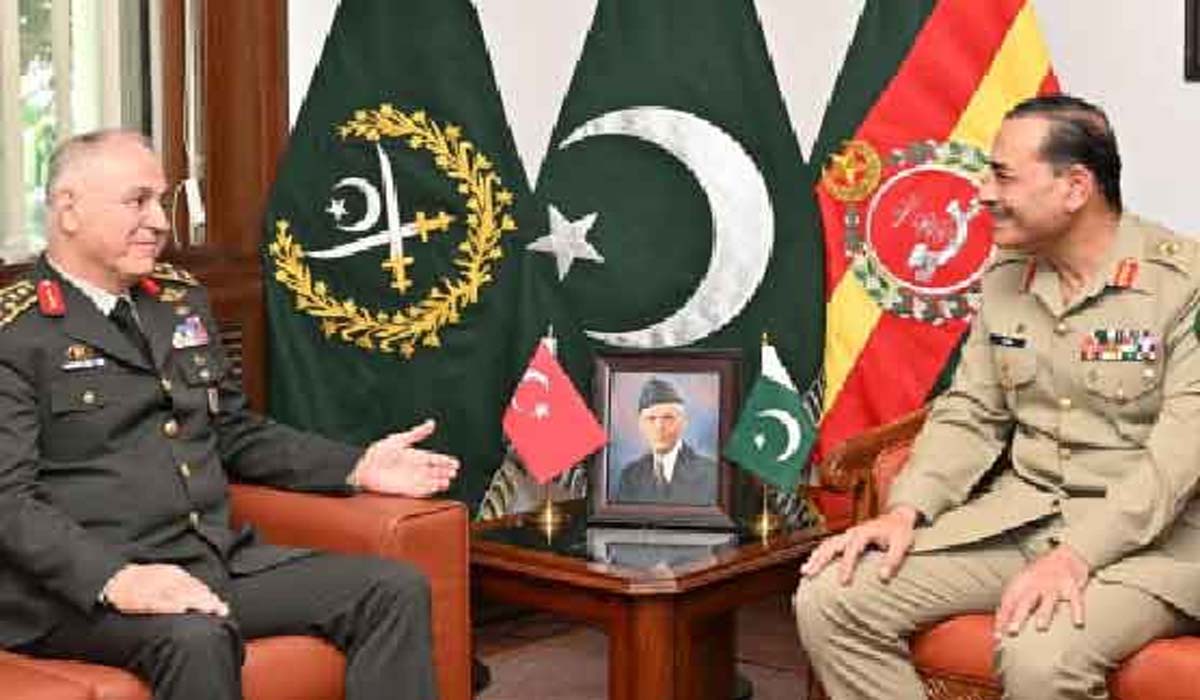 آرمی چیف سے ترک چیف آف جنرل اسٹاف کی ملاقات