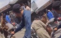 کوئٹہ؛ بااثر شخص کا ٹریفک پولیس اہلکار پر تشدد، ویڈیو وائرل
