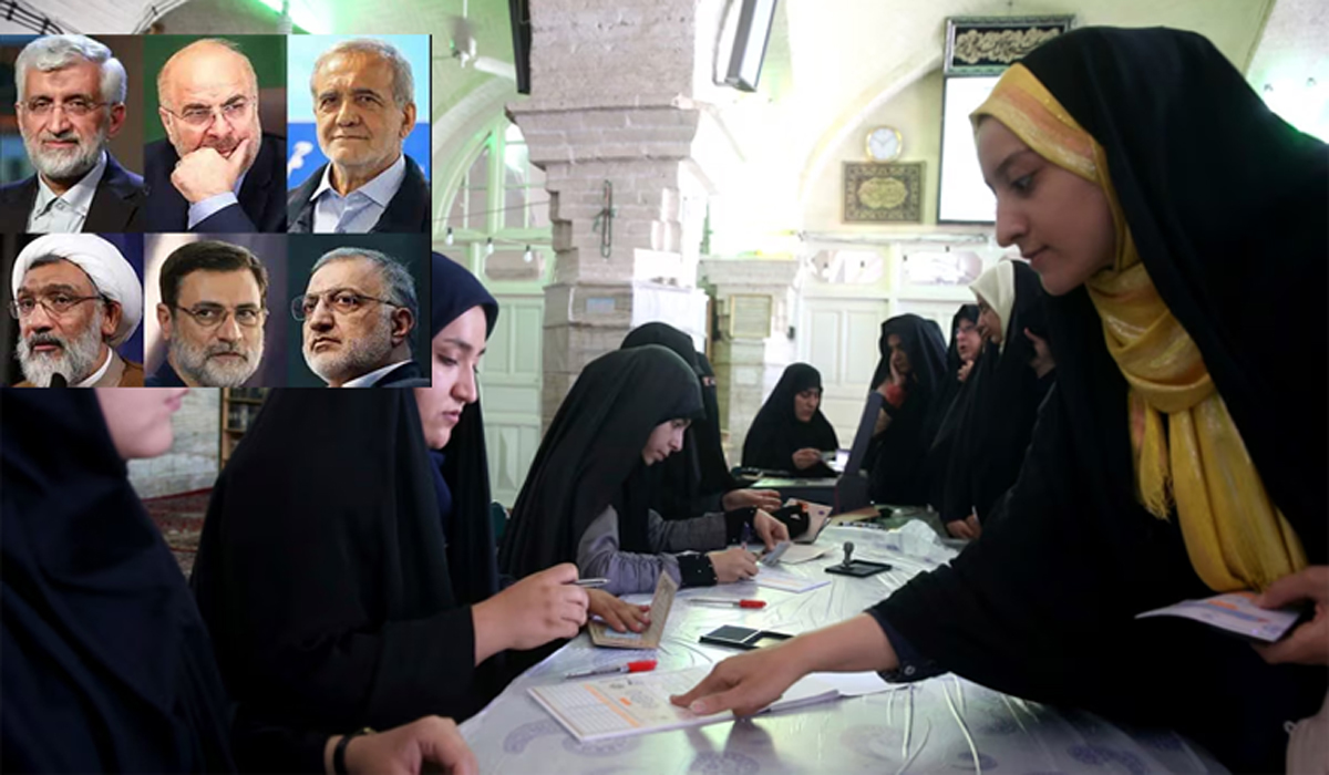 ایران میں صدارتی انتخاب آج، 4 امیدوار مدمقابل