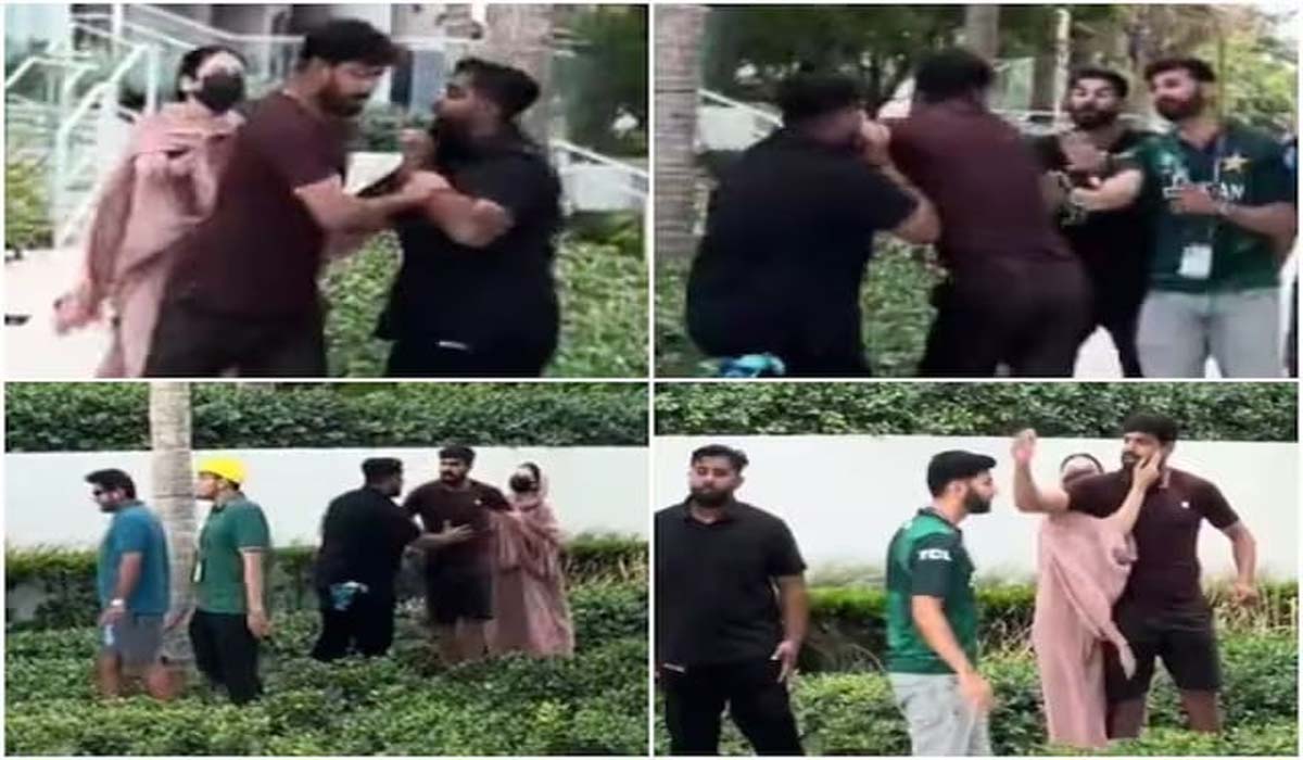 حارث رؤف کی پرستار سے جھگڑے کی ویڈیو وائرل