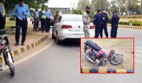غیرملکی ہائی کمیشن اہلکار نے پولیس کانسٹیبل پر گاڑی چڑھادی