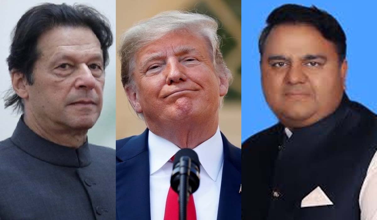 ابھی نندن کےمعاملےپرڈونلڈ ٹرمپ نےعمران خان کوفون کیا تھا، فواد چودھری کا انکشاف