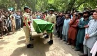 لکی مروت بارودی سرنگ دھماکے کے شہداء سپرد خاک