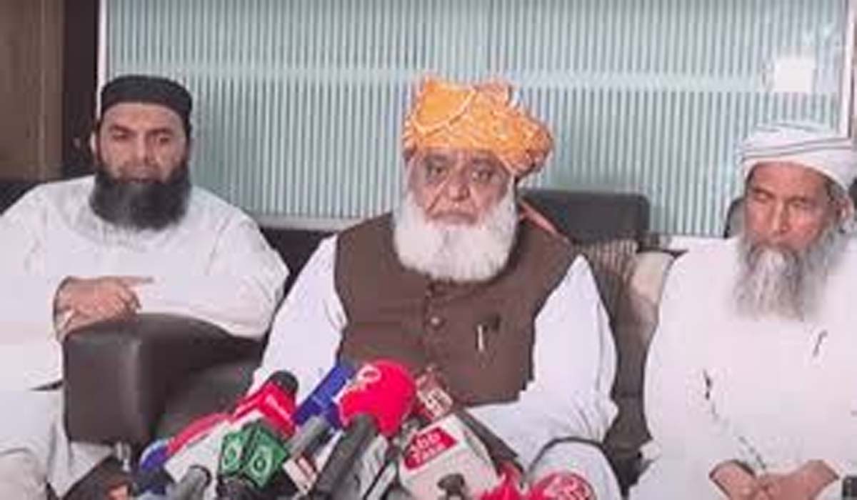 دنیا کو بتادیا انتخابی نتائج عوامی نتائج نہیں تھے، فضل الرحمان