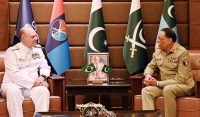 جنرل ساحر شمشاد مرزا سے برازیلین نیول چیف کی ملاقات