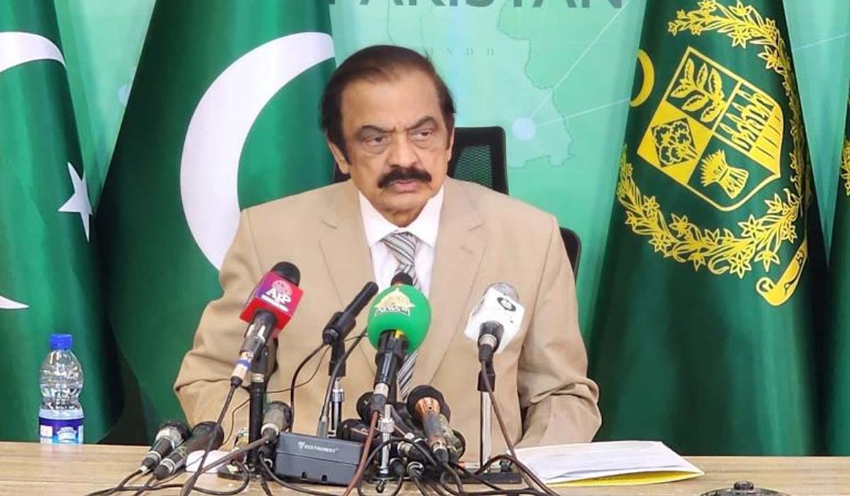 9 مئی کے واقعات میں پی ٹی آئی کو بیرونی مدد حاصل تھی، رانا ثنا اللّٰہ