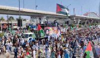 تحریک لبیک پاکستان نے فیض آباد پر دھرنا دے دیا