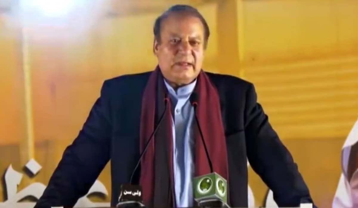 پاکستان کو بدنام کرنے والوں کو جمہوریت سے کوئی دلچسپی نہیں ، نواز شریف