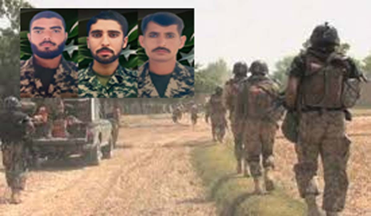 وادی تیراہ میں سکیورٹی فورسز کا آپریشن،4 خوارج جہنم واصل، 3 جوان شہید