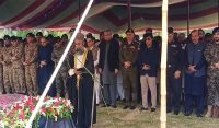 کچے کے ڈاکوؤں کے حملے میں شہید پولیس اہلکاروں کی نمازِ جنازہ ادا