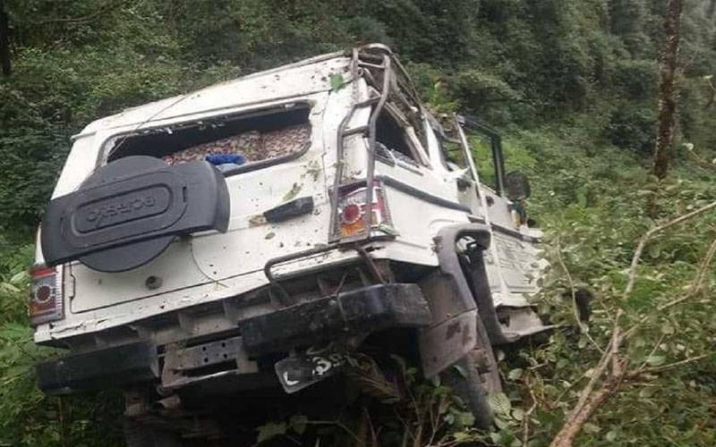 4 people died in a jeep accident in Shangla