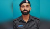 شہید کانسٹیبل شاہ زیب کی نمازجنازہ ادا 