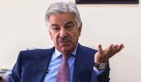 علی امین کی بڑھکوں سے بانی پی ٹی آئی رہا نہيں ہوسکتے، خواجہ آصف